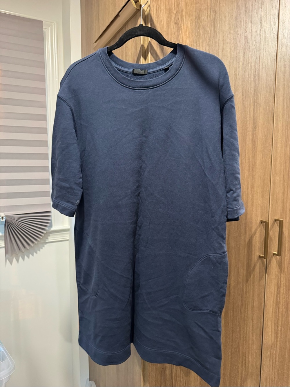 ATM Anthony Thomas Melillo Navy Short-Sleeve Crewneck Tee
